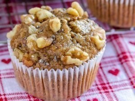 warm banana muffin 